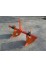 Double plow rotavator