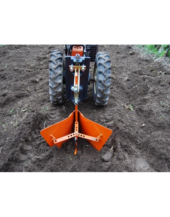 Plow for hand tractor