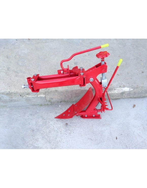 Reversible plow for rotavator