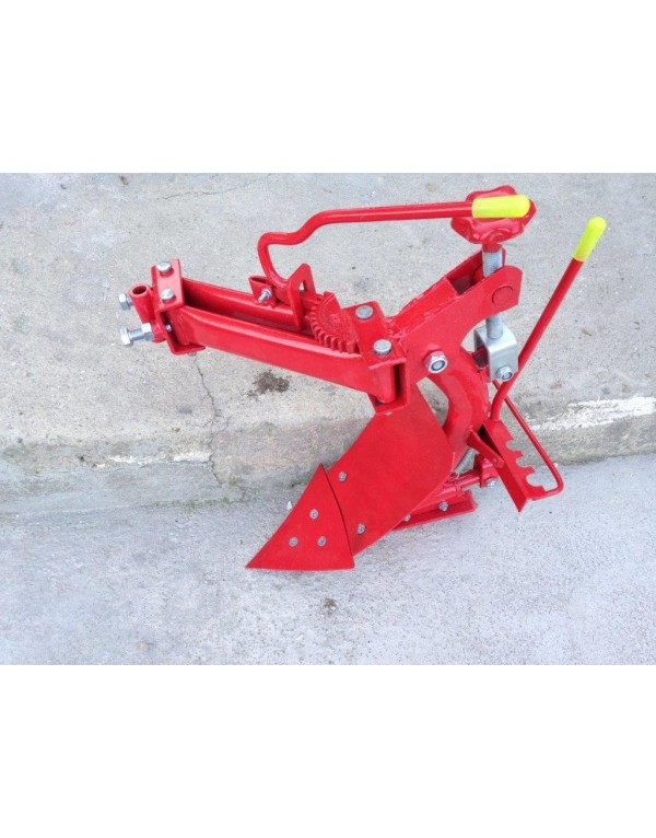 Reversible plow for rotavator