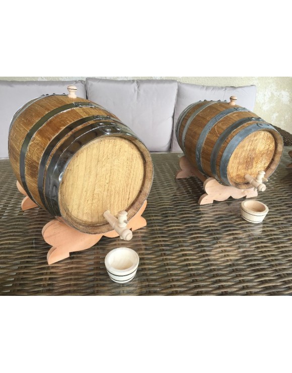 French oak barrel