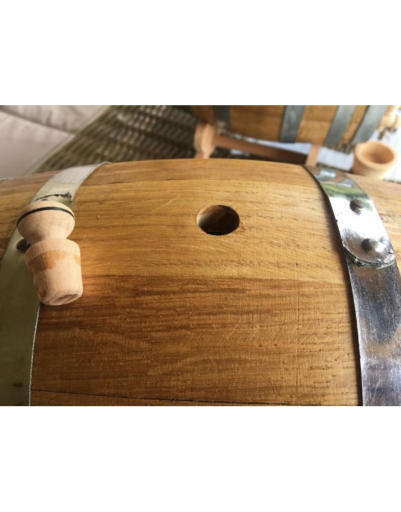 French oak barrel
