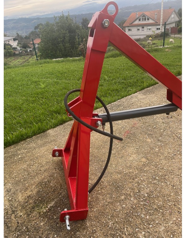 Grue microtracteur