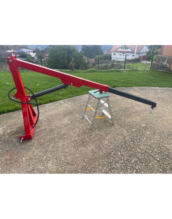 Grue microtracteur